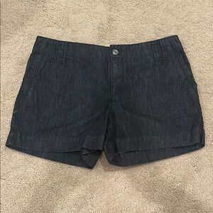 LOFT Black Jean Shorts Sleek Design